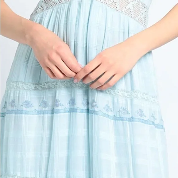 LoveShackFancy Sky Maxi Dress - Picture 5 of 14